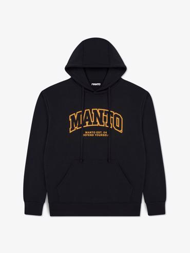 MANTO hoodie Varsity 26 - black